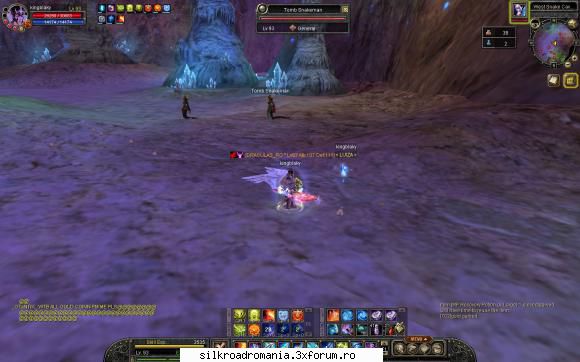 sal all sunt nou aici dar joc silkroad online de ceva timp,pe serverul troy,am lvl 93 si vreau sa